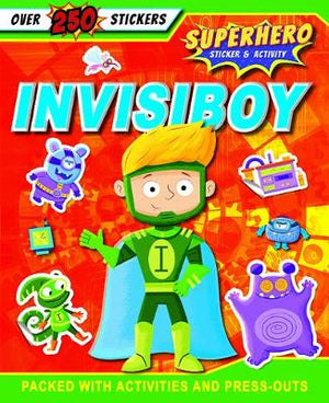 Superhero: Invisiboy Sticker & Activity