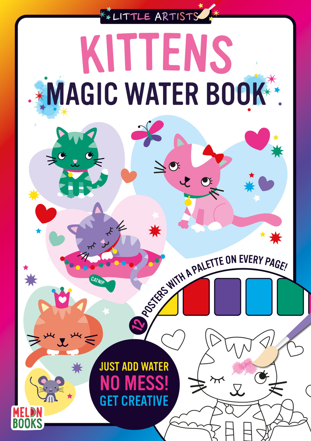 Little Artists: Kittens Magic Water Book