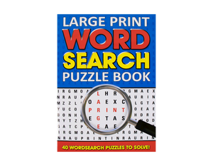 Wordsearch: Large Print Wordsearch Puzzle Book Green