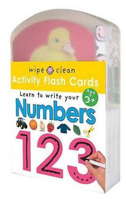 Learn to Write your numbers 123 (Activity Flash Cards)