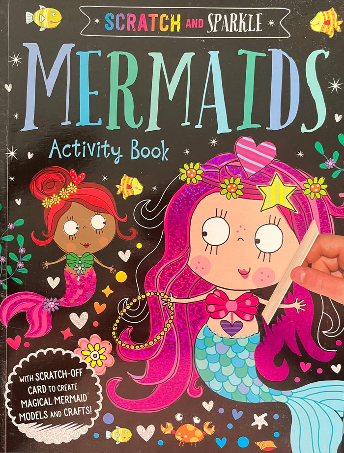 Mermaid Ineractive Book Mermaids Activity Book (Scratch and Sparkle) – DiskontoBooks