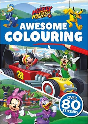 Disney Mickey and the Roadster Racers Awesome Colouring