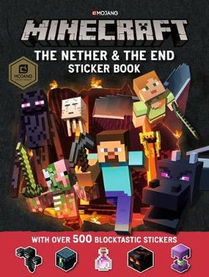 Minecraft: The Nether & the End Sticker Book