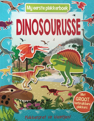 My eerste plakkerboek: Dinosourusse