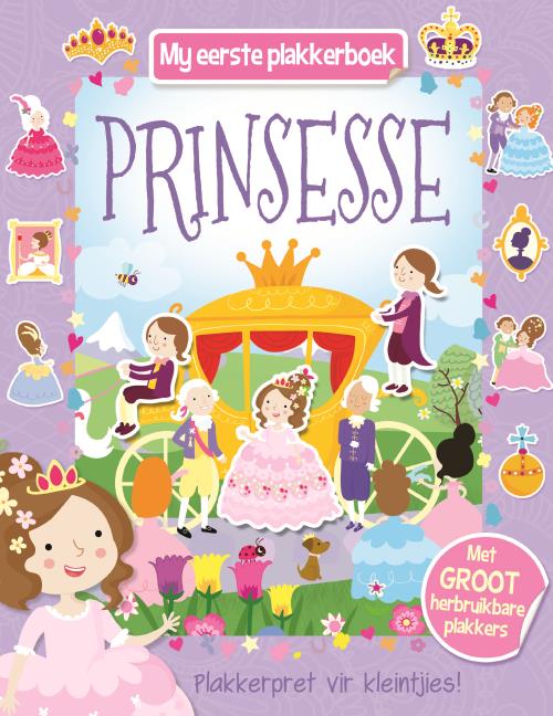 My eerste plakkerboek: Prinsesse