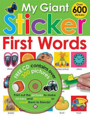 My Giant Sticker First Words