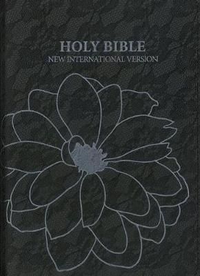 NIV Holy Bible (Black Lace) (Paperback)