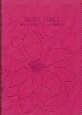 NIV Holy Bible (Cerise Pink Lace) (Paperback)