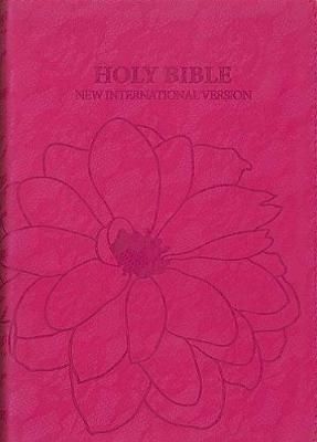 NIV Holy Bible (Cerise Pink Lace) (Paperback)