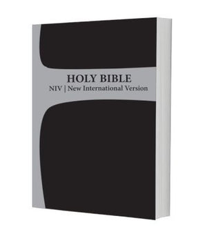 NIV Outreach Bible Black Cross