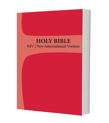 NIV Outreach Bible Red Cross