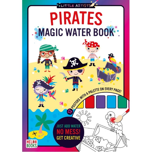 Little Artists: Pirates Magic Water Book