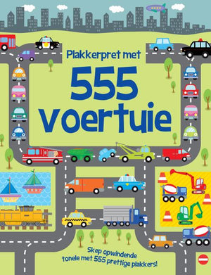 Plakkerpret met 555 Voertuie