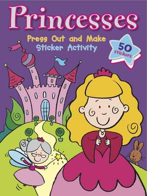 Princesses (Press out and make sticker activity)