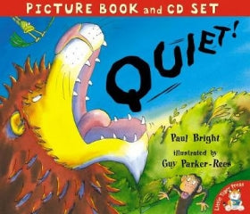 Book & CD: Quiet! (Picture Flat)