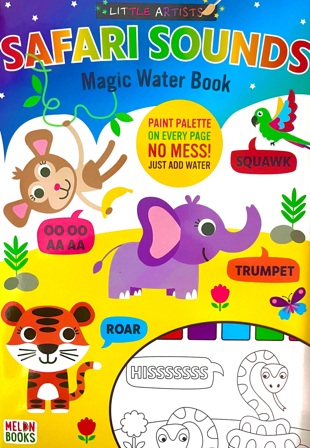 Little Artists: Safari Sounds! (Magic Water Book)