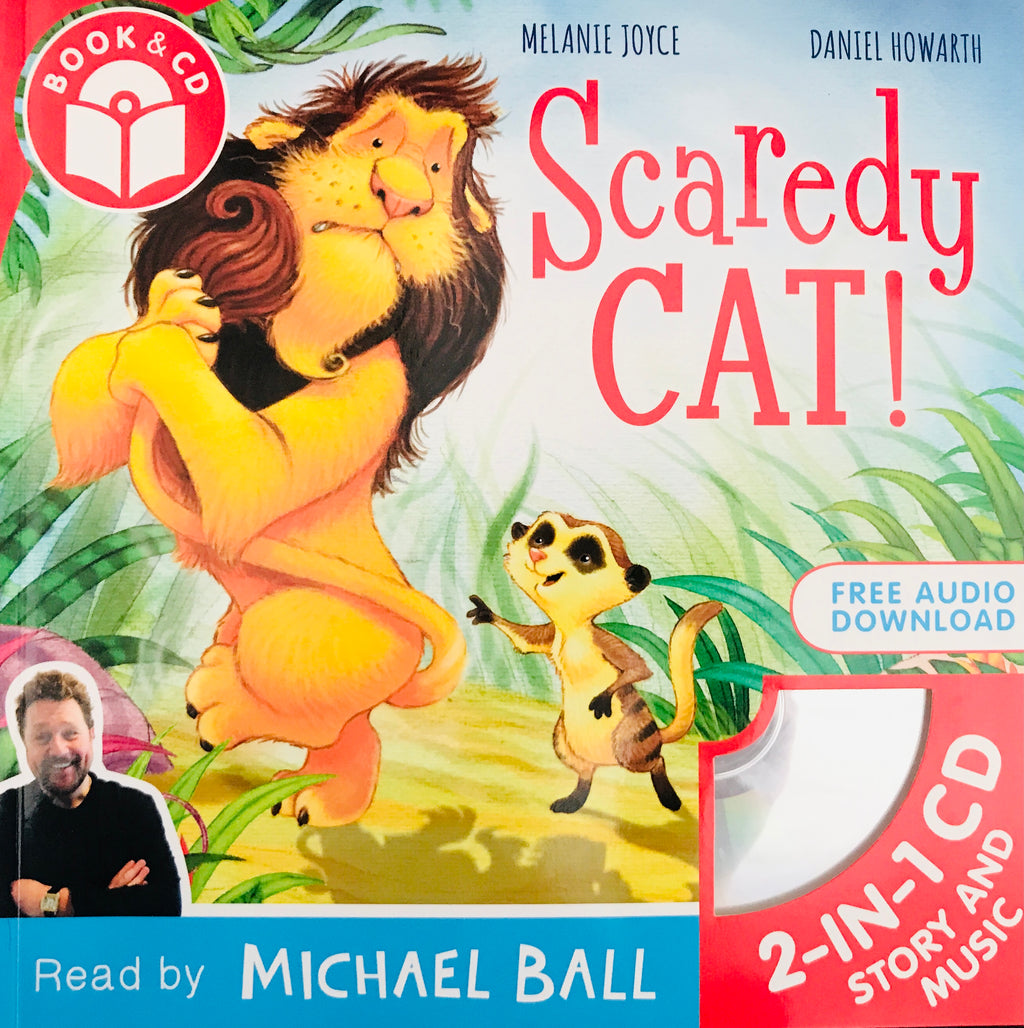 Book & CD: Scaredy Cat! (Picture Flat)