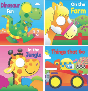 Board book: Dinosaur Fun - See through the Spiral