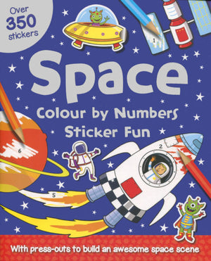 Colour by numbers Sticker Fun: Space