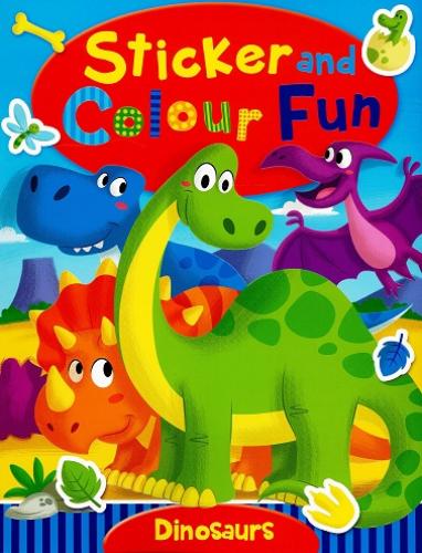 Sticker and Colour Fun - Dinosaurs