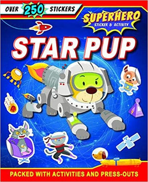 Superhero Sticker & Activity: Star Pup