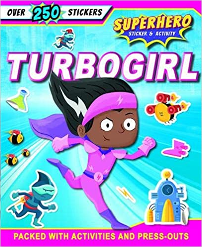 Superhero Sticker & Activity: Turbogirl