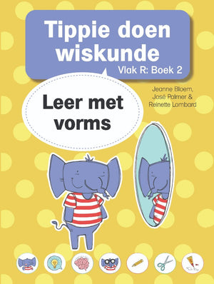 Tippie: Vlak R Boek 2 - Tippie doen wiskunde: leer met vorms