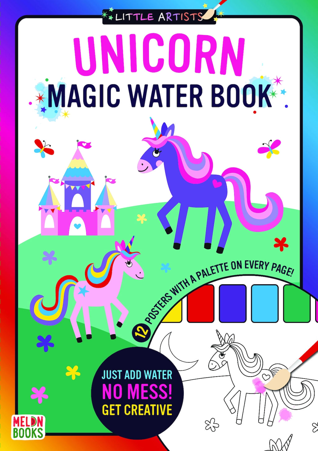 Little Artists: Unicorn Magic Water Book