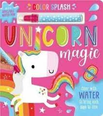 Unicorn magic: colour splash with refillable water pen