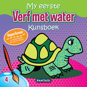 My Eerste Verf met water Kunsboek nr 4