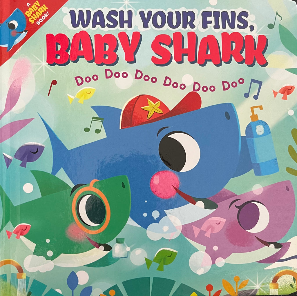 Baby Shark: Wash your fins, Baby shark!