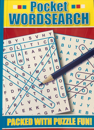 Wordsearch: Packed with Puzzle Fun (Blue)