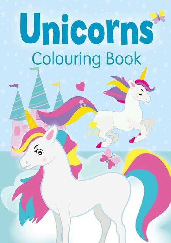 Unicorn Colouring Book